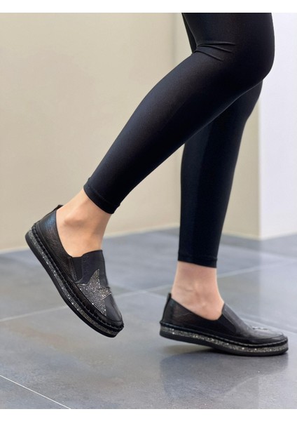 Siyah All Star Günlük Kadın Ayakkabı