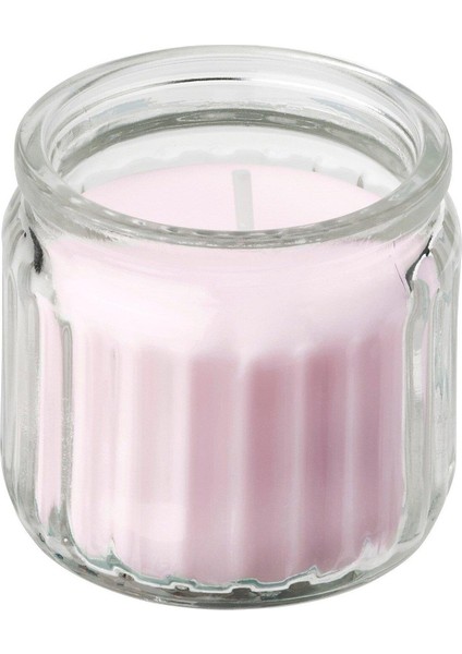 Lugnare Cam Kapta Kokulu Mum Pembe 12 Saat Yasemin