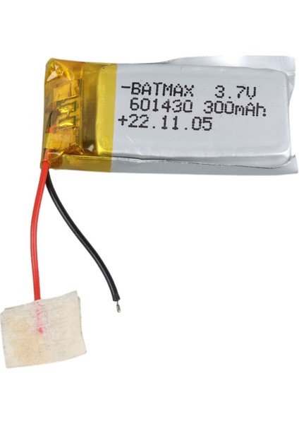 601430 3.7 Volt 300 Mah Lityum Polimer Pil (5024)