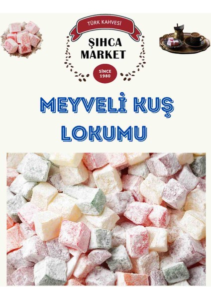 Meyveli Kuş Lokumu 500 gr