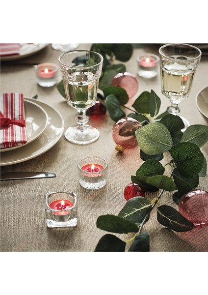 Vınterfınt Kokulu Tealight Mum Kırmızı 3.5 Saat Zencefilli Kurabiye fiyatları