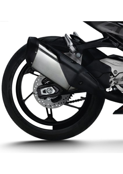 Cfmoto 450SR Yarım Jant Kaplama Sticker Etiket Modeli Kırmızı fiyatları