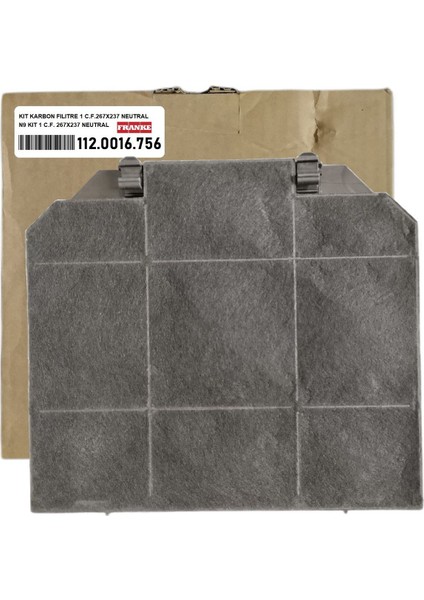 Fcr 625 Tc Bk Xs Ng 600 Davlumbaz Karbon Filtre 1 Adet Bacasız Aspiratör Filtresi 112.0016.756