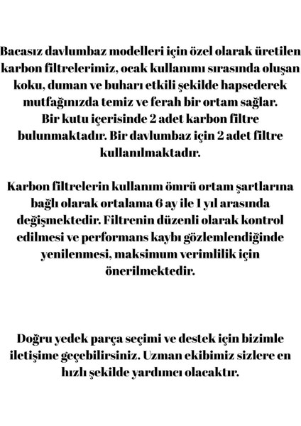 Franke Davlumbaz Karbon Filtre Bı 525GR 500 (305.0599.532) fiyatları