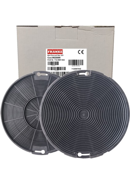 Fbı 702 Xs V2 700 Aspiratör Karbon Filtre 2li 1takım Bacasız Ankastre Davlumbaz Filtresi