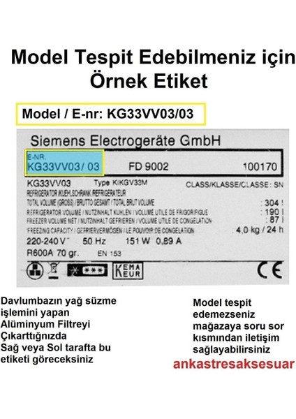 LC64PCC50T/04 Davlumbaz Karbon Filtre 2li 1takım Ankastre Aspiratör Bacasız Kullanım Kömür Filtresi