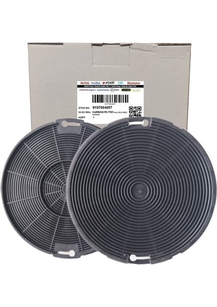 Ctb 6250 B Aspirator (Telescopic) Karbon Filtri 1 Qutu Set Carbon Filters Filtre