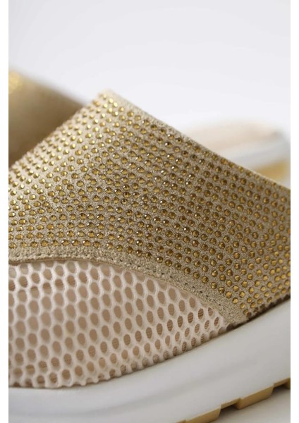 31630 File Detaylı Taşlı Kadın Kapalı Terlik modelleri