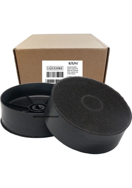DFT63CA21T/02 Aspiratör Karbon Filtresi 2li 1takım Davlumbaz Kömür Filtre 11033982 DWZ6IT0A0