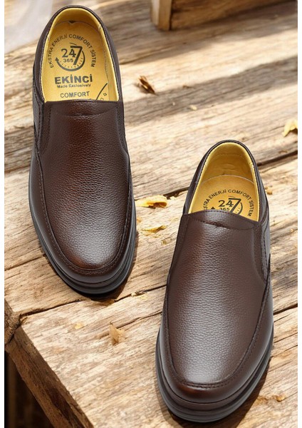 Tab8050 Ortopedik Taban Deri Erkek Ayakkabı Mevsimlik Baba Ayakkabısı fiyatları