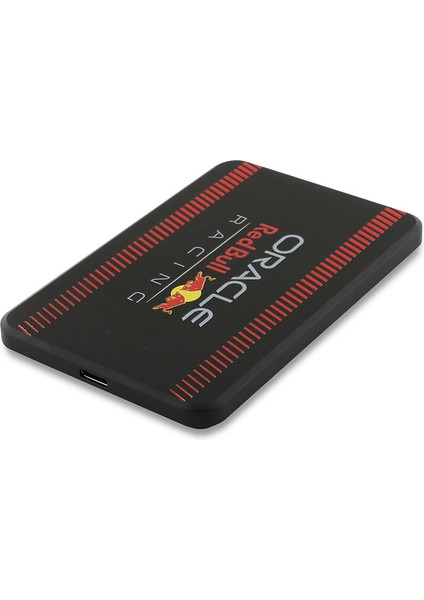 Redbull Lisanslı M-Safe Özellikli Powerbank Dijital LED Göstergeli Kırmızı Şeritli 5000MAH 15W Siyah fırsatları