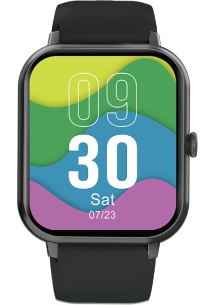 LW-213 Ios ve Android Uyumlu Spor Akıllı Saat IP67 Sertifikalı Siyah