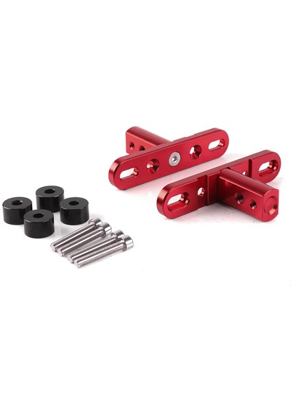 Yamaha Xmax - Nmax Uyumlu Sis Farı Bağlantı Aparatı Kırmızı