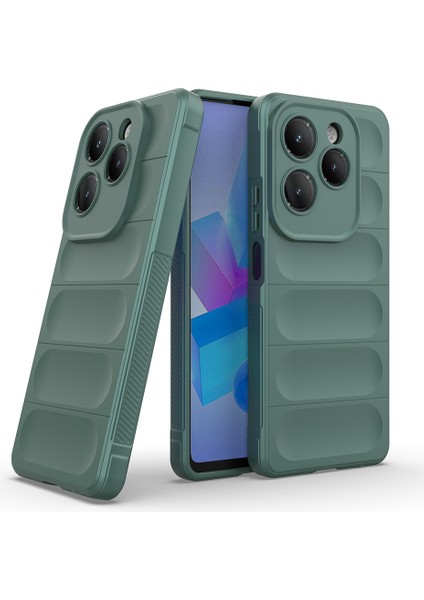 Infinix Hot 40 Pro Kılıf Esnek Tpu Oyuklu Arka Yüzey Tasarımlı Etnik Silikon Kapak fiyatları