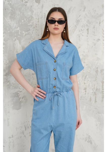 Beli Ayarlanabilir Denim Tulum fırsatları