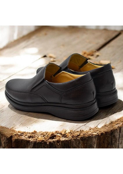 Tab8050 Ortopedik Taban Deri Erkek Ayakkabı Mevsimlik Baba Ayakkabısı indirimleri