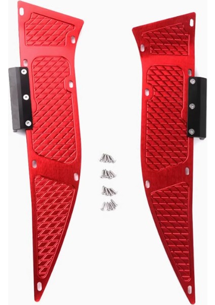 Yamaha Aerox 155 Uyumlu Ayak Basamak Paspas Kırmızı