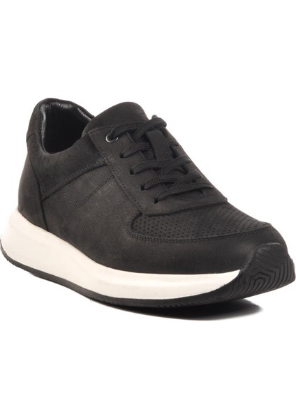 2197 M Vizon Nubuk Deri Erkek Sneaker