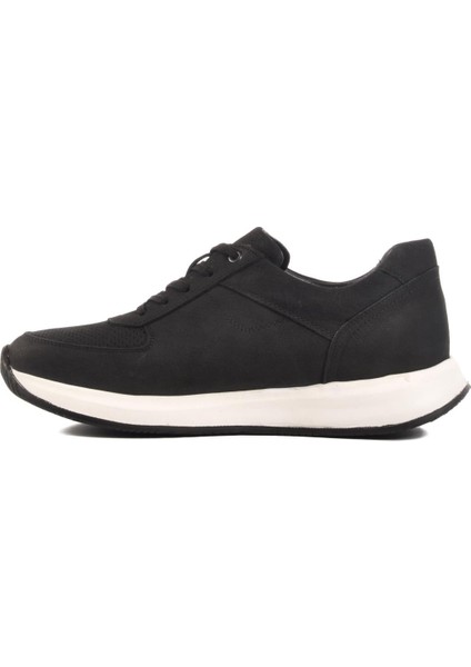 2197 M Vizon Nubuk Deri Erkek Sneaker