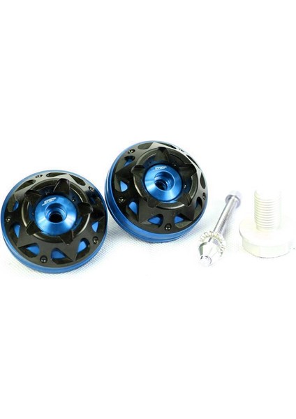 Yamaha Tmax 530 Uyumlu Ön Aks Koruma Takozu Mavi