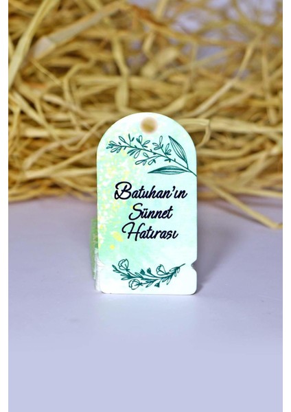 Baskılı Beyaz Karton Etiket / Sünnet Etiketi / Doğum Günü - Mevlüt Etiketi 100 Adet (3,5 x 6,5 cm ) fiyatları