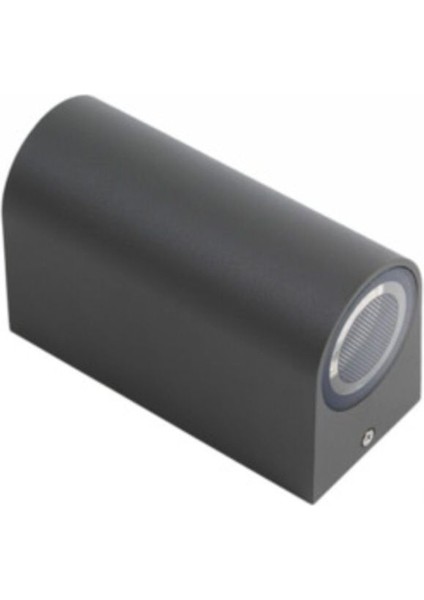 Çift Yönlü Siyah Plastik Duvar Aplik Armatür 2xGU10 (Ampul Hariç) fiyatları