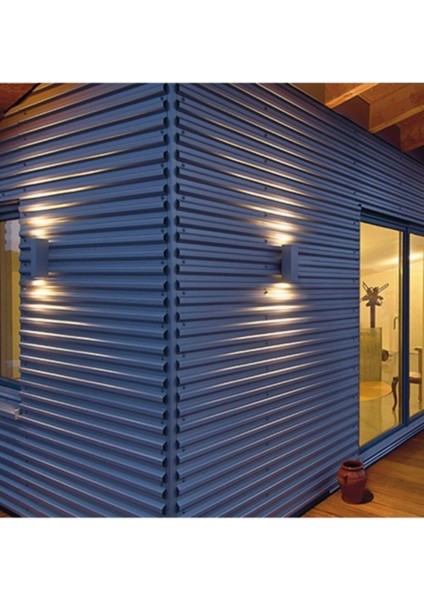 Çift Yönlü Siyah Plastik Duvar Aplik Armatür 2xGU10 (Ampul Hariç) modelleri