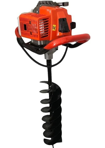 Gardenpro AG63 Çift Helezonlu Toprak Burgu Makinası 3.1 Hp 250 mm