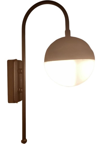 25W Günışığı Led Duvar Aplik, Siyah, Modern Metal Tasarım, G9 Duy, Şık Aydınlatma