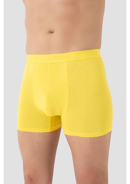 Erkek Sarı Bambu Boxer 3'lü Paket