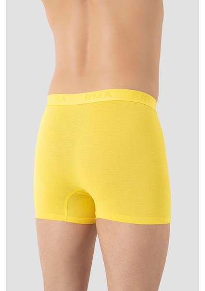 Erkek Sarı Bambu Boxer 3'lü Paket