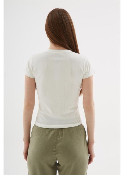 Fashıon Frıends Kadın Düğme Detaylı Bluz 25Y0494K1 indirimleri