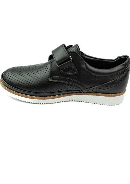 100 Siyah Erkek Çocuk Günlük Ayakkabı modelleri