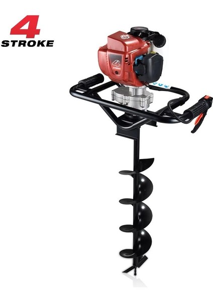 Gardenpro GX50 Toprak Burgu Makinası 4 Zamanlı Motor 200 mm