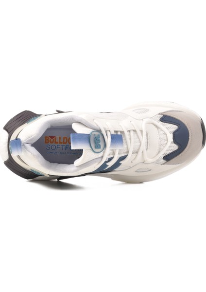 Beyaz Dar Kalıp Memory Foam Erkek Spor Ayakkabı 241498 M