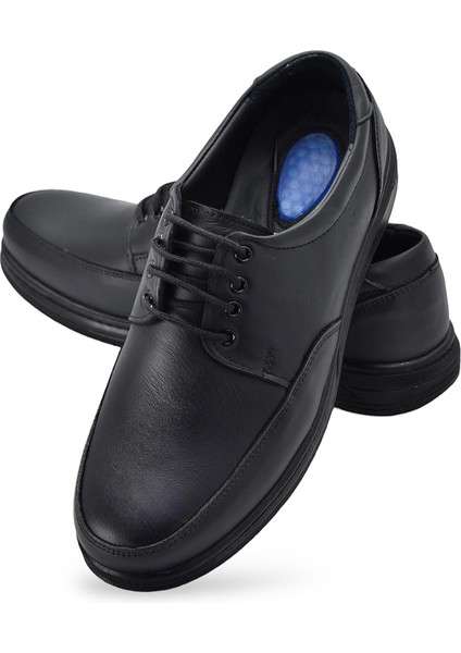 TAB401 Jelli Ortopedik Topuk Masajlı Hakiki Deri Erkek Ayakkabı Kauçuk Taban indirimleri