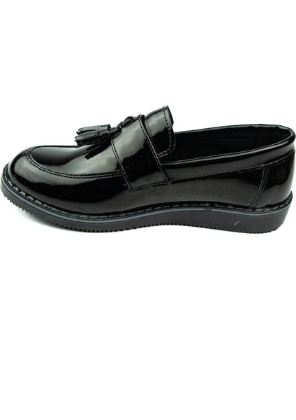 184 Siyah Erkek Çocuk Kolej Günlük Ayakkabı modelleri