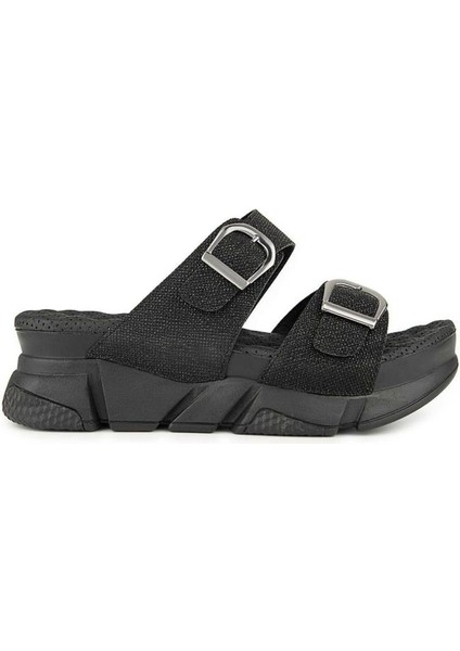 Kiirus 35244-430 Anatomik Taban Kadın Terlik Siyah 36-40