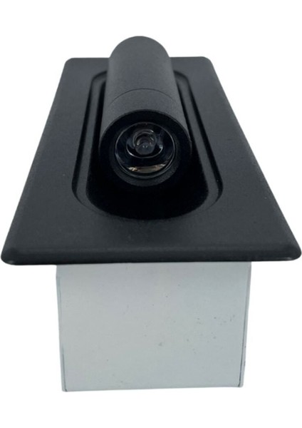 LED Ema Mini Siyah Yatak Başı Okuma Lambası Gömme Dahili Swıtch Anahtar ile On/off 3000K.