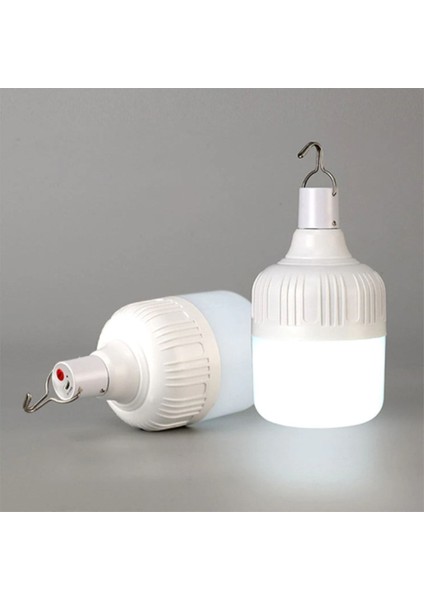 30 Watt E27 Duylu Taşınalabilir Şarjlı LED Ampul CT-4279 Beyaz Işık