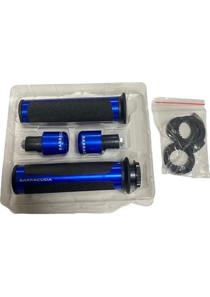 Barracuda Elcik ve Topuz Seti Mavi
