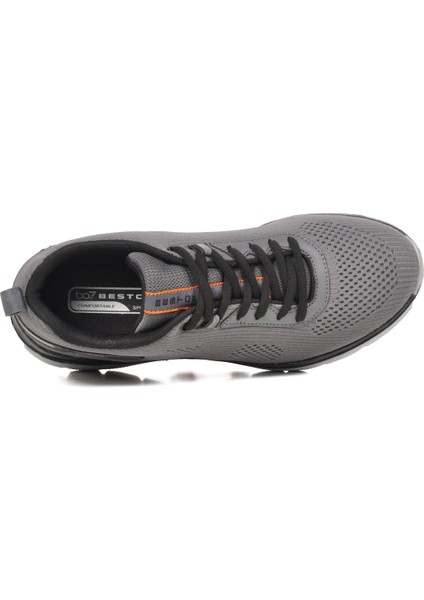 Füme Hafif Unisex Spor Ayakkabı BST-652 G