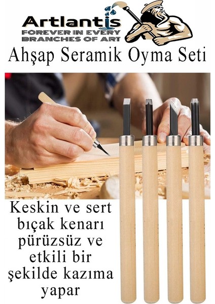 Ahşap Seramik Oyma Seti 12 Li 1 Paket Iskarpela Seti Paslanmaz Çelik Bıçaklı Ağaç Oyma Heykel Hobi Kretuar Gravür indirimleri