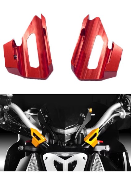 Kawasaki Z1000 Dekoratif Kablo Toplayıcı Kelepçe Kırmızı