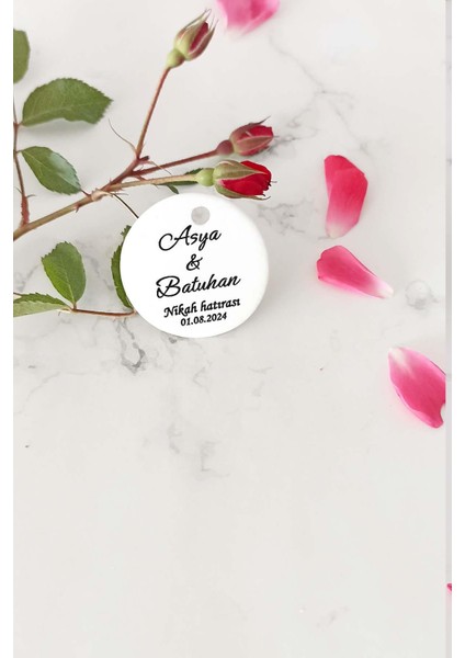 Kişiye Özel Etiket - Etiketi - 100 Adet Karton Ürün Etiketi (3,8 Cm)