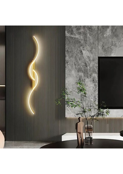 3 Renk LED Aplik Duvar 100 cm, şık ve modern aydınlatma, alüminyum materyal fiyatları