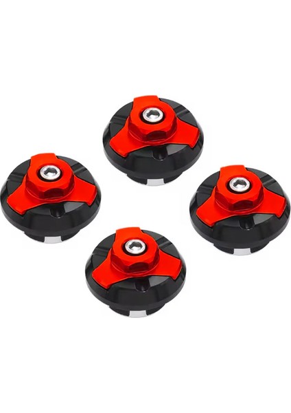 Motosiklet Şase Vida Kapakları Kırmızı Paket Içeriği 1 Adet