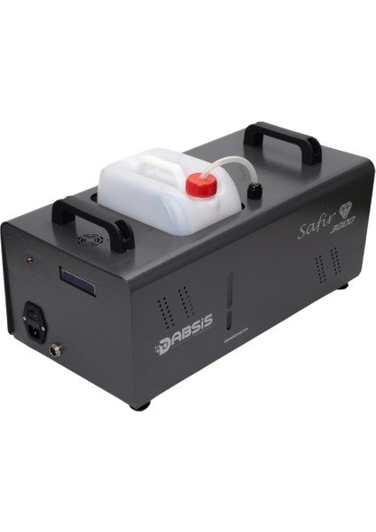 - Safir 3000 / 2250 Watt Sis Makinası / 1 Litre Yoğun Sis Likit Hediyeli