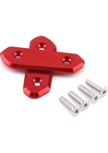 Yamaha Yzf R125 Uyumlu Dekoratif Ayna Kapağı Kırmızı