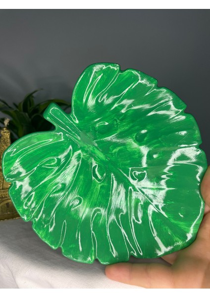Monstera Model Dekor Tabak